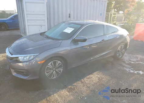 2017 Honda Civic Ex-T из США, поврежденный, VIN 2HGFC3B35HH360562